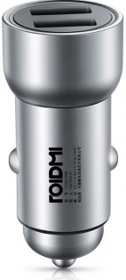 Автомобильное зарядное устройство Xiaomi RoidMi Car Charger Silver (CDQ01RM)